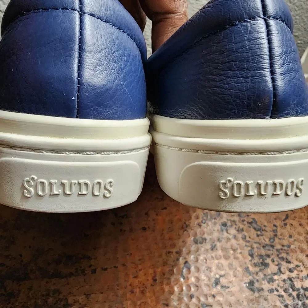 Soludos Sz.8 Navy Ibiza Slip On Sneaker